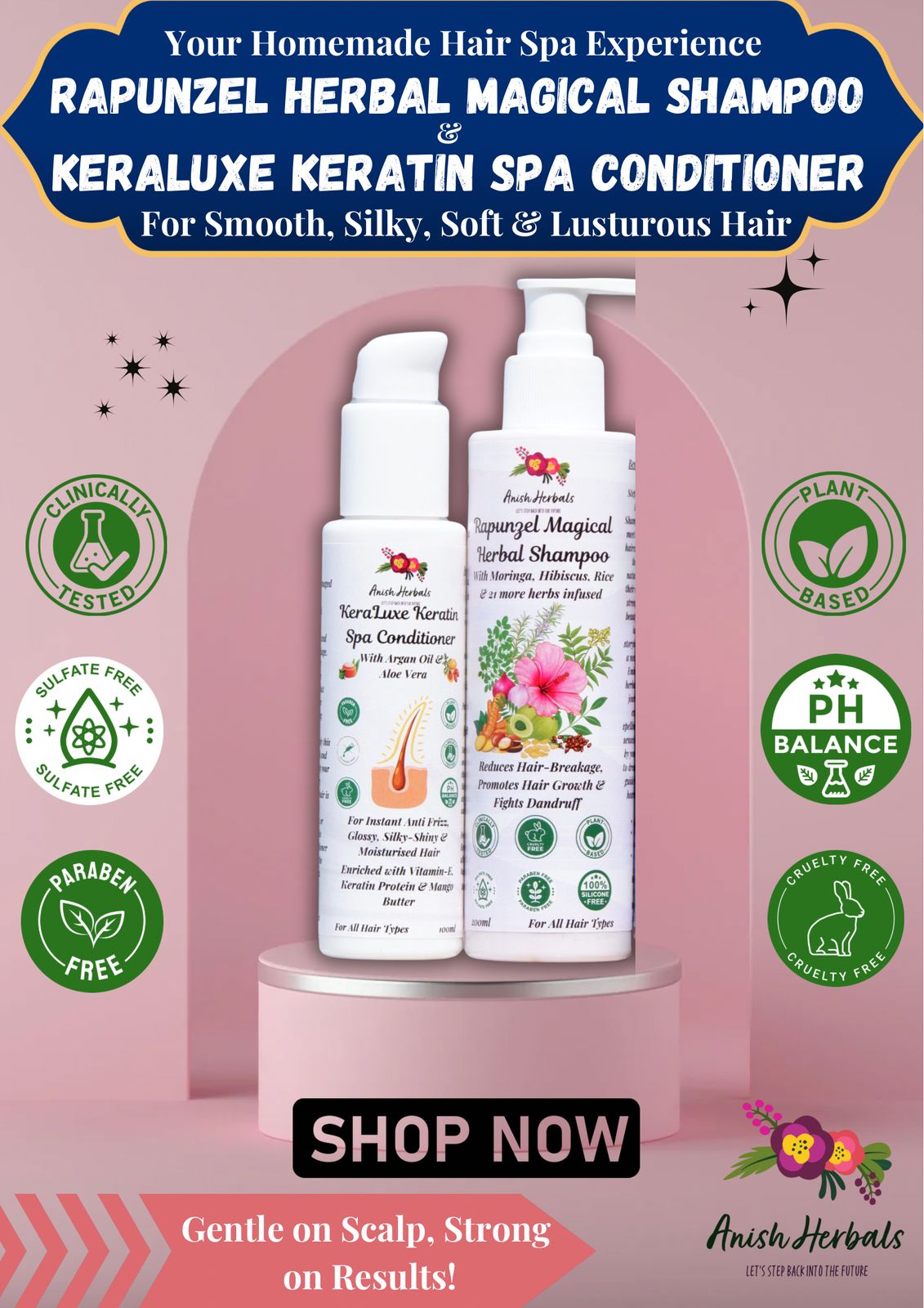 Homemade Hair Spa Experience Kit