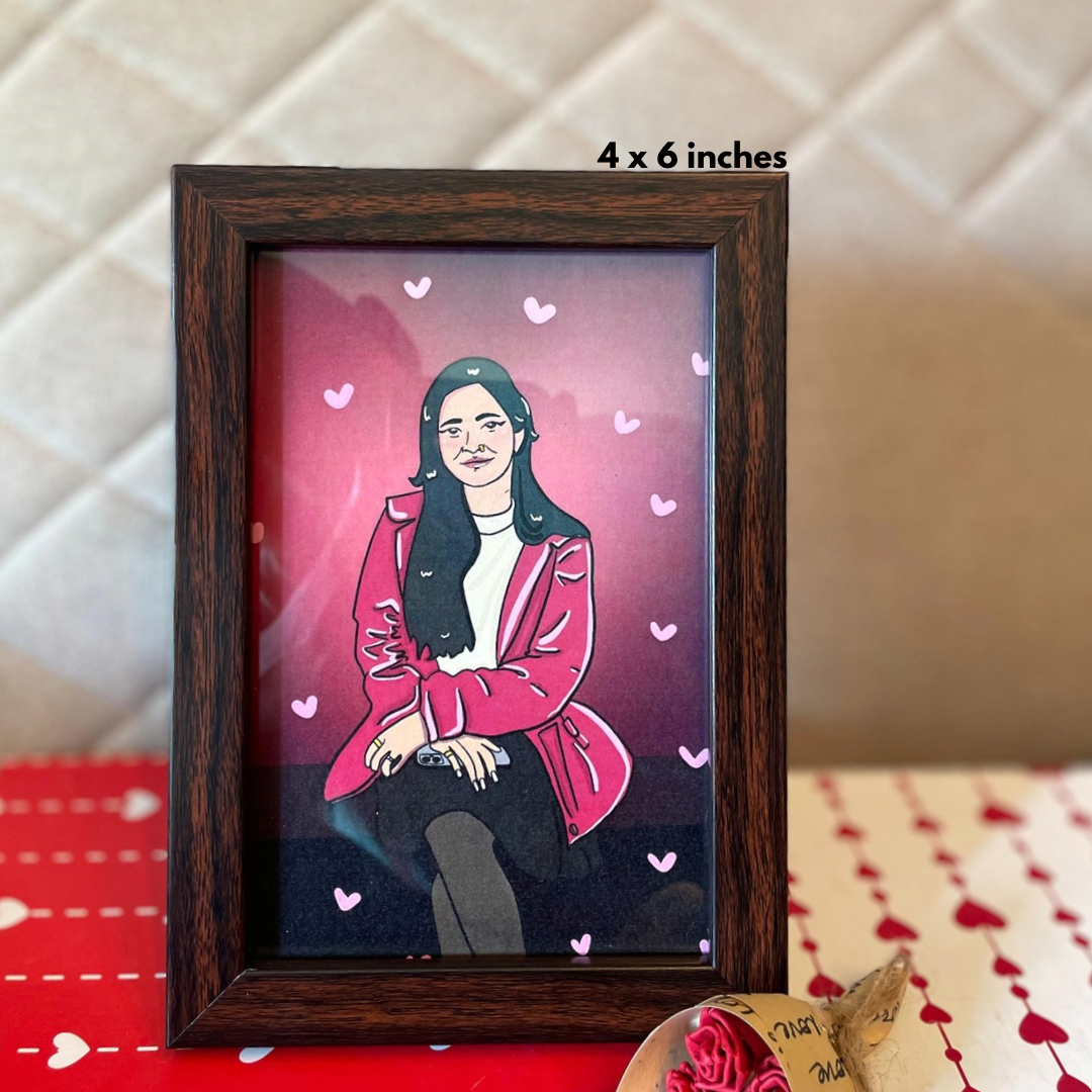 Custom 4x6 Inch Wooden Frame